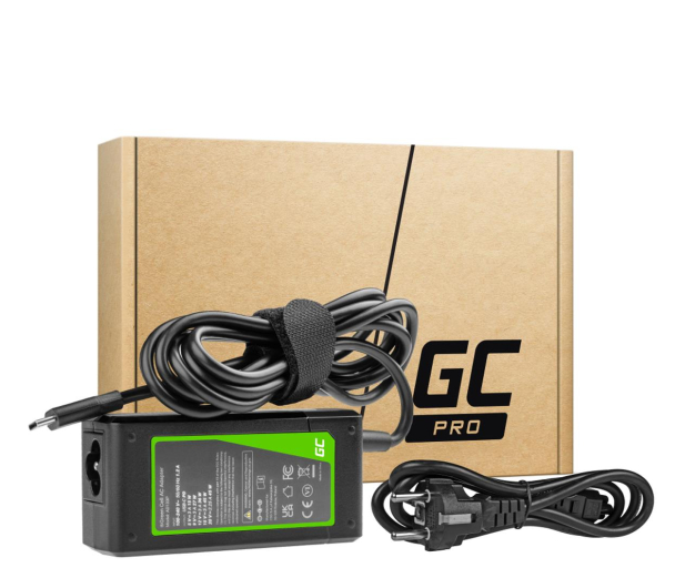 GREENCELL USB-C 45W 5V-9V-12V-15V/3A, 20V/2.25A Power Delivery AD133P - 739369 - zdjęcie